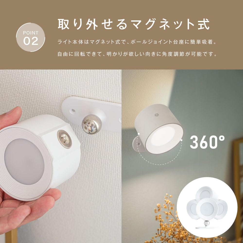 Amazon.co.jp : ランプスポットライト コンセント 360°照明角度調整
